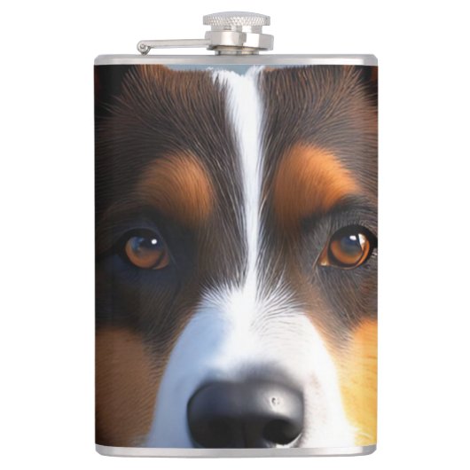 オーストラリアの青いヒェラーのアンディ フラスク (正面)