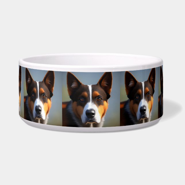 オーストラリアの青いヒェラーのアンディ ボウル (正面)