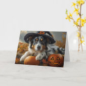 オーストラリアの魔女 カード (黄色い花)