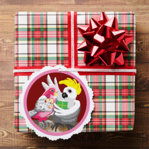 オーストラリアの鳥のクリスマス オーナメントカード