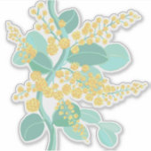 オーストラリアの黄金のガラガラ シール (正面)