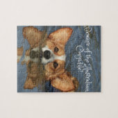 オーストラリアのCorgidileの用心して下さい! ジグソーパズル (横)