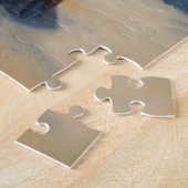 オーストラリアのKelpieオンビーチ、愛犬家の夏の贈り物 ジグソーパズル (側面)