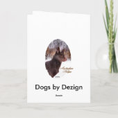 オーストラリアのKelpieクリスマスカードギフト シーズンカード (裏面)