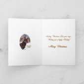 オーストラリアのKelpieクリスマスカードギフト シーズンカード (内部)