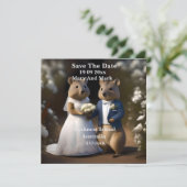 オーストラリアのQuokkaは私と結婚し、日付を保存 セーブザデート (スタンド正面)
