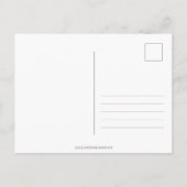 オーストラリアのSouthern Lights写真 ポストカード (裏面)