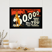 オーストラリアはイギリスを縁ど約束した ポスター (キッチン)