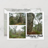 オーストラリアぶら下がったポストカード、ビクトリア州のロック ポストカード (正面/裏面)