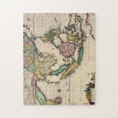 オーストラリアへのインド及びセイロン島 ジグソーパズル (縦)