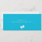 オーストラリアへの搭乗券の保存 セーブザデート (裏面)