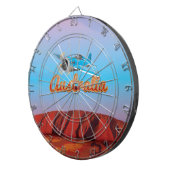 オーストラリアへ飛ぶ ダーツボード (正面右)