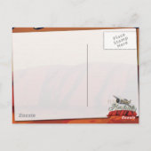 オーストラリアへ飛ぶ ポストカード (裏面)