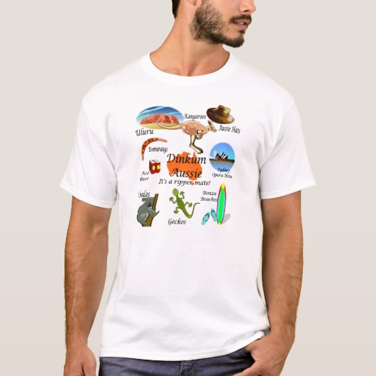 オーストラリアアイコン Tシャツ (正面)