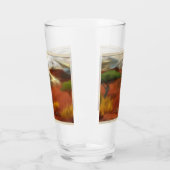 オーストラリアアウトバックドーン抽象芸術アート タンブラーグラス (左)