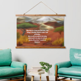 オーストラリアアウトバックドーン抽象芸術アート 吊り下げ型タペストリー