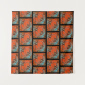 オーストラリアアート タペストリー (正面(横))