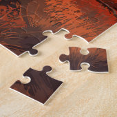 オーストラリアイラストレーショントラベルアートヴィンテージ ジグソーパズル (側面)