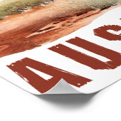 オーストラリアエレメンツデジタルアート ポスター (角)