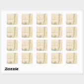 オーストラリアオセアニア37無し スクエアシール (シート)