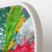 オーストラリアカスタムのパロッツ ピックルボールラケット (左詳細)