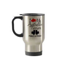 オーストラリアカスタムの二人のテリアが大好き