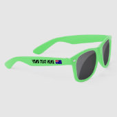 オーストラリアカスタム国旗おもしろいのオーストラリアの日パーティー サングラス (右)