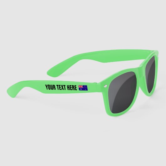 オーストラリアカスタム国旗おもしろいのオーストラリアの日パーティー サングラス (右)