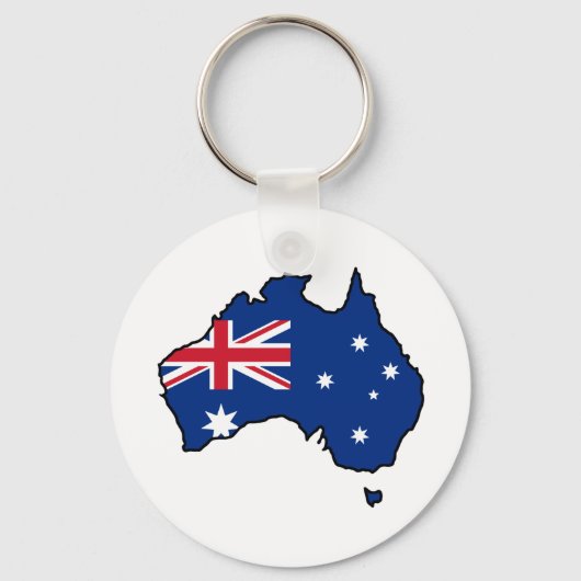 オーストラリアカッコいい キーホルダー (正面)