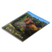 オーストラリアカラフルの秋の風景 ノートブック (左側)