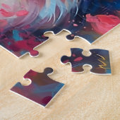 オーストラリアカラフル羊飼い ジグソーパズル (側面)