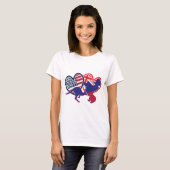 オーストラリアカンガルオコアラ愛 Tシャツ (正面フル)