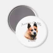 オーストラリアキャトルドッグパパ2 マグネット (正面/裏面)