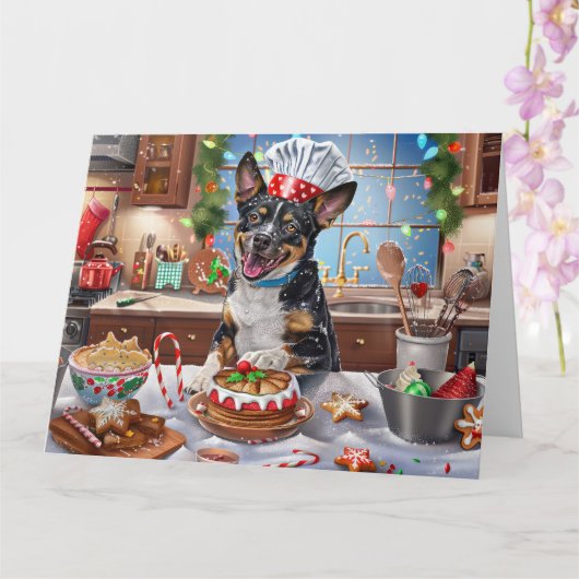 オーストラリアキャトルホリデーベーキングフェスティバルクリスマス カード (蘭)