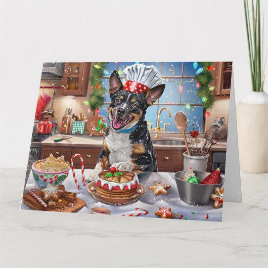 オーストラリアキャトルホリデーベーキングフェスティバルクリスマス カード (正面)