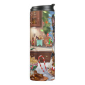 オーストラリアキャトルホリデーベーキングフェスティバルクリスマス タンブラー (回転左)