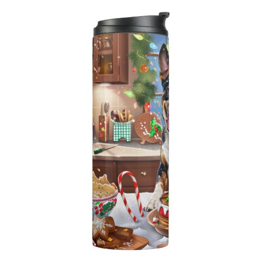 オーストラリアキャトルホリデーベーキングフェスティバルクリスマス タンブラー (回転左)