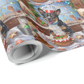 オーストラリアキャトルホリデーベーキングフェスティバルクリスマス ラッピングペーパー (ロールコーナー)