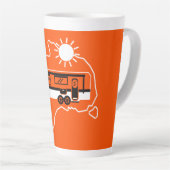 オーストラリアキャラバンキャンプ カフェラテマグ (右アングル)