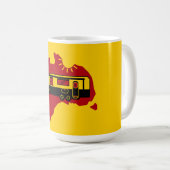 オーストラリアキャラバンキャンプ コーヒーマグカップ (正面右)