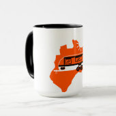 オーストラリアキャラバンキャンプ マグカップ (正面左)