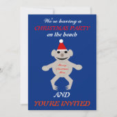 オーストラリアクリスマスコアラカスタムベア招待状 招待状 (正面)