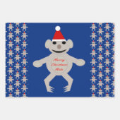 オーストラリアクリスマスコアラベアカスタム ラッピングペーパーシート (正面)
