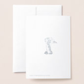 オーストラリアクールEMU誕生日カード 箔カード (裏面封筒付き)