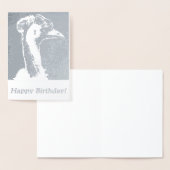 オーストラリアクールEMU誕生日カード 箔カード (ディスプレー)