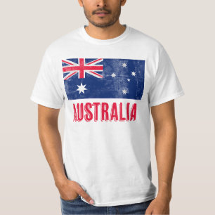 オーストラリアグランジ国旗(ルック) Tシャツ