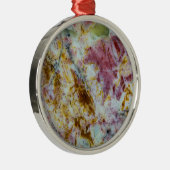 オーストラリアグリーンオペライトスラブ メタルオーナメント (右)