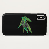 オーストラリアグリーンツリーカエル | おもしろい Frog |かわいいカエル Case-Mate iPhoneケース (裏面(横))