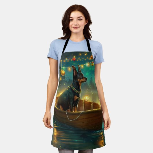 オーストラリアケルパイクリスマスフェスティバル航海 エプロン (着用した状態)