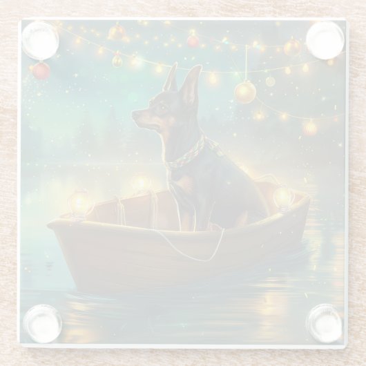 オーストラリアケルパイクリスマスフェスティバル航海 ガラスコースター (裏面)